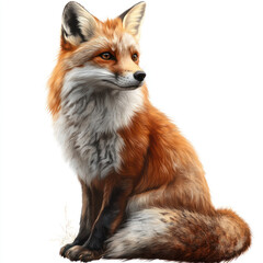 Obraz premium red fox vulpes