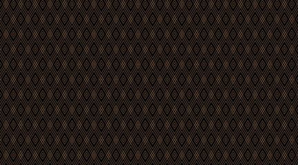 Seamless pattern template with geometric double diamond shape | Creative texture background with line for decoration, special event, cover, poster, banner, fabric | Futuristic design with brown color