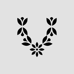 Fototapeta premium abstract floral design