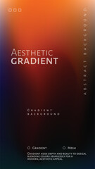 Vibrant Colored Gradient Effect Background with Abstract Wallpaper