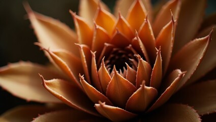 Fototapeta premium Close-up of a Stunning Succulent