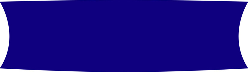 Ribbon Modern simple ribbons icon in flat Vintage ribbon banner isolated on transparent background