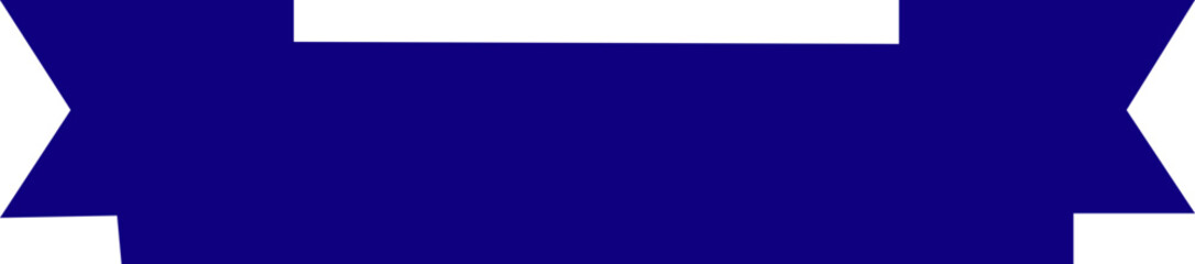 Ribbon Modern simple ribbons icon in flat Vintage ribbon banner isolated on transparent background