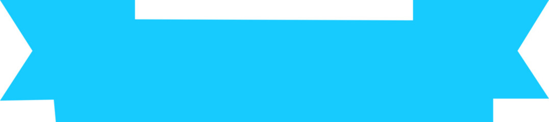 Ribbon Modern simple ribbons icon in flat Vintage ribbon banner isolated on transparent background