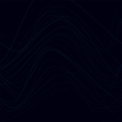 ABSTRACT WAVY LINES BLUE FLAT COLOR PATTERN DARK BACKGROUND. GOOD FOR POSTER, WALLPAPER, COVER, FRAME, FLYER, SOCIAL MEDIA, GREETING CARD