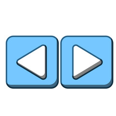 Switch left and right button