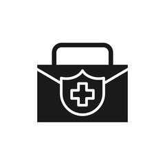 Obraz premium Business insurance editable icon isolated on white background