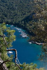Port view from the Sarsala Bay landscape