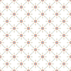 Azulejo tile, seamless pattern, portugues design