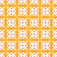 Azulejo tile, seamless pattern, portugues design