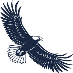 eagle with wings