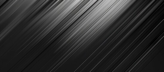 Obraz premium Elegant Dark Metallic Background with Diagonal Lines and Subtle Reflections