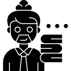 Study Icon Vector Element