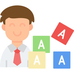 Dictionary Icon Vector Element