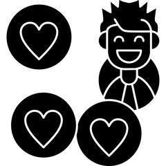 Relief Icon Vector Element