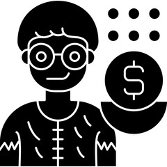 Poverty Icon Vector Element