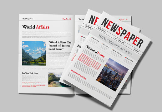New News Paper Design Layout