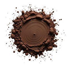 Fototapeta premium Cocoa_Powder-Chocolate_Dust-Brown_Ingredient