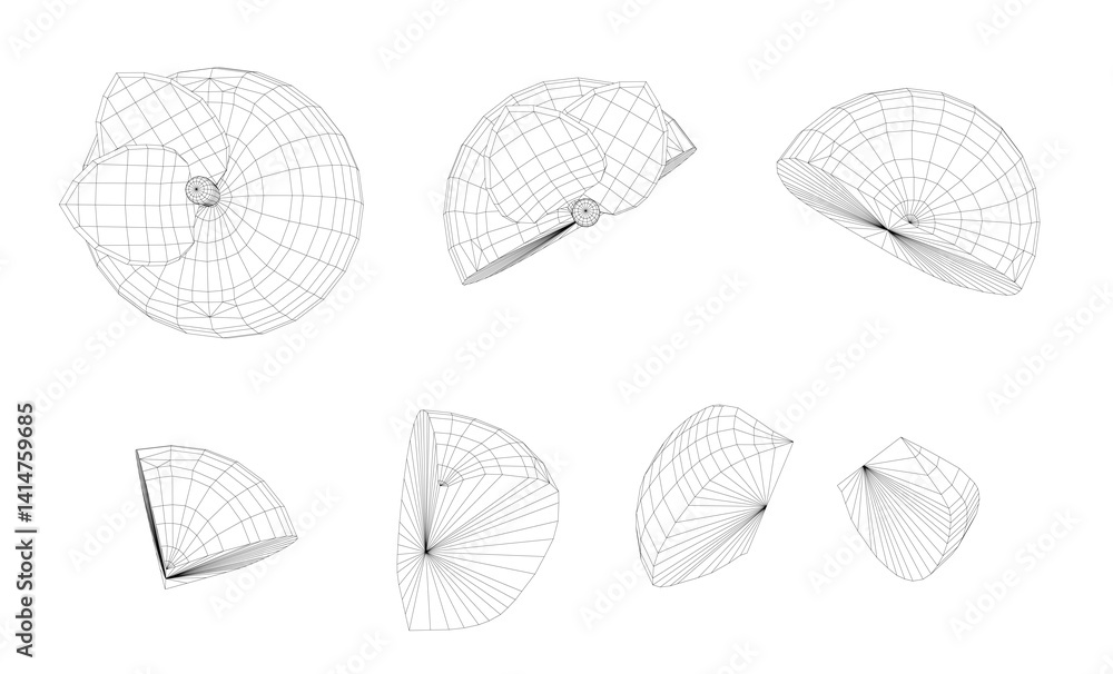 Poster the image is a series of drawings of apples. each apple is drawn in a different position, with some 