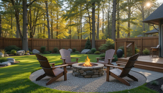 Cozy backyard oasis