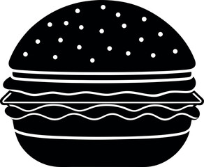 hamburger vector illustration