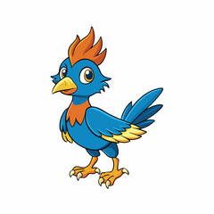 blue bird cartoon