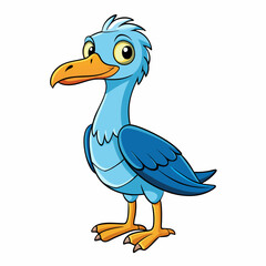 illustration of cartoon bird