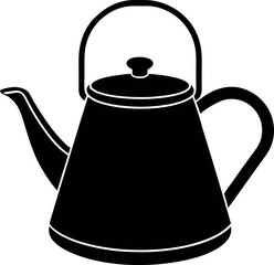 teapot isolated on white