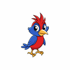 funny cartoon rooster