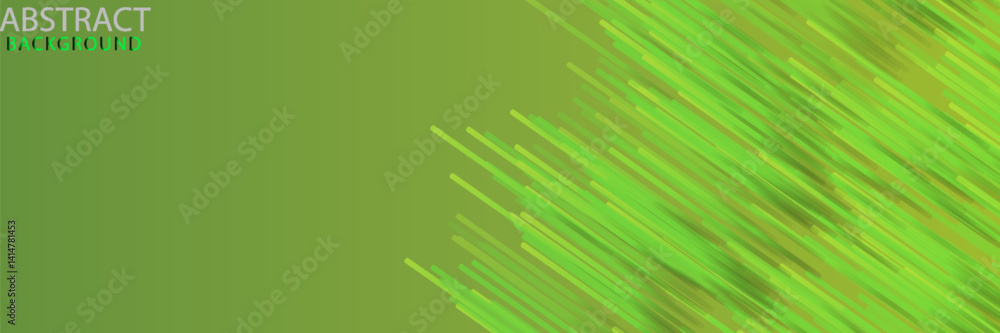 Poster data connection speed green lines technology abstract background