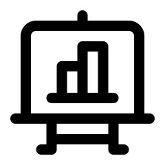 icon presentation with style outline