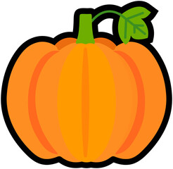 Halloween Cartoon Pumpkin
