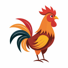 Cock vector art and illustration art.