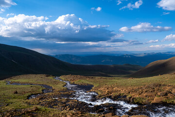 Stunning Aerial View of Yedigöller Plateau with Snowy Mountains and Blue Lakes – Erzincan, Turkey

