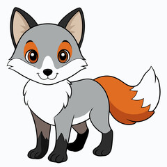 vector illustration of a cat