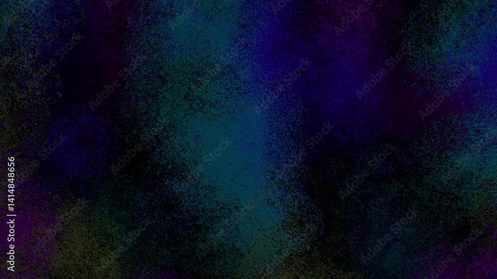 Poster Abstract noise dark and black colours dirty wall scratches animation motion video, 4k looped animation grunge texture
