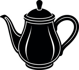 teapot isolated on white