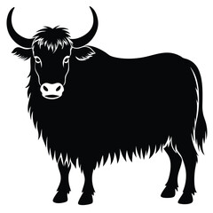 Yak Mountain Animal Artwork