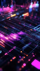 Abstract digital data visualization (11)