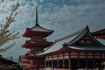 Buddhist temple in kyoto