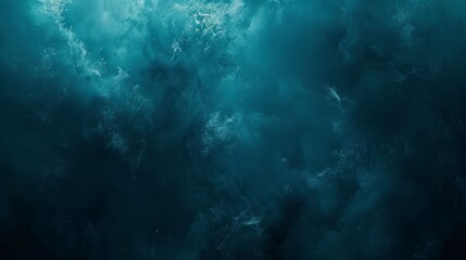 Fototapeta premium Abstract Turquoise Texture Background, Liquid Art, Marble Effect, Deep Sea Concept. Wallpaper Design Template