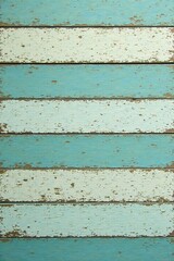 Obraz premium Distressed Wooden Planks in a Light Blue and Off-White Color Palette, Ideal for Backgrounds and Design Projects