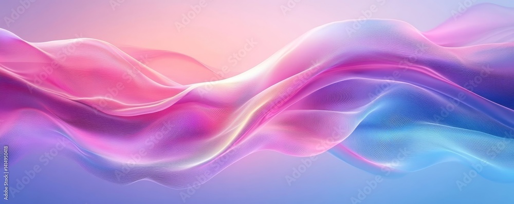 Poster modern abstract gradient wave background. gradient mesh. smooth wave. trendy fluid wavy shape graphi