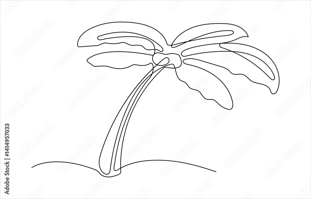 Poster vector illustration of young coconut showing its refreshing water and white flesh dot to dot line dr