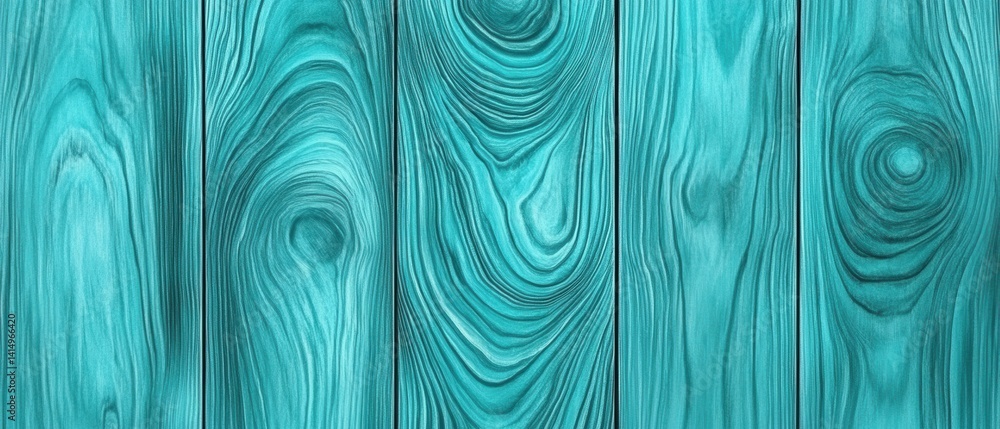 Poster striking turquoise wood grain background showcasing natural patterns and texture for rustic design a