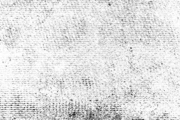 Black grunge texture with cracks and dirt on transparent background, for overlays and vintage effects