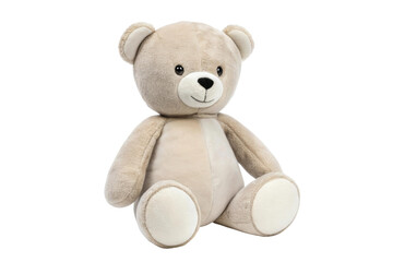 Obraz premium PNG Adorable plush teddy bear with cute expression and soft texture