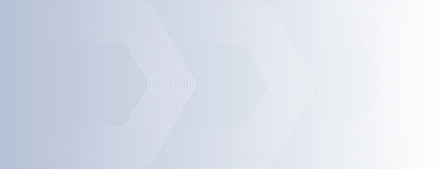 Abstract background with a light gray gradient. The background features subtle geometric patterns in gray, creating a modern texture. Minimal abstract hexagon pattern vector gradient background