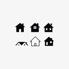 House icon fully editable vector template