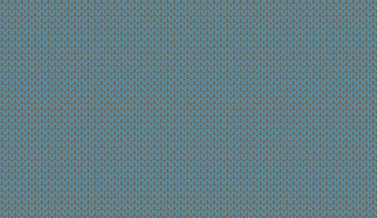 Interlocking blue and brown geometric shapes creating starry texture pattern, seamless design for backgrounds and decor